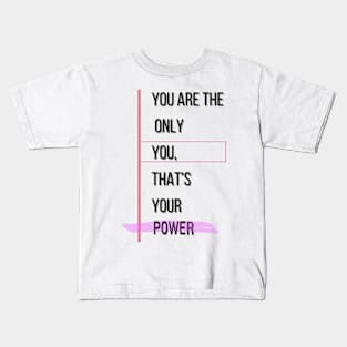 your power Kids T-Shirt